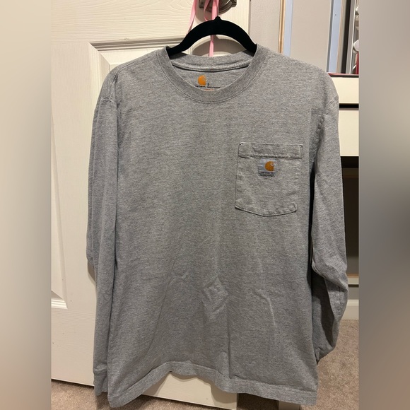 Carhartt Other - Carhartt Heather Gray Crewneck Tee